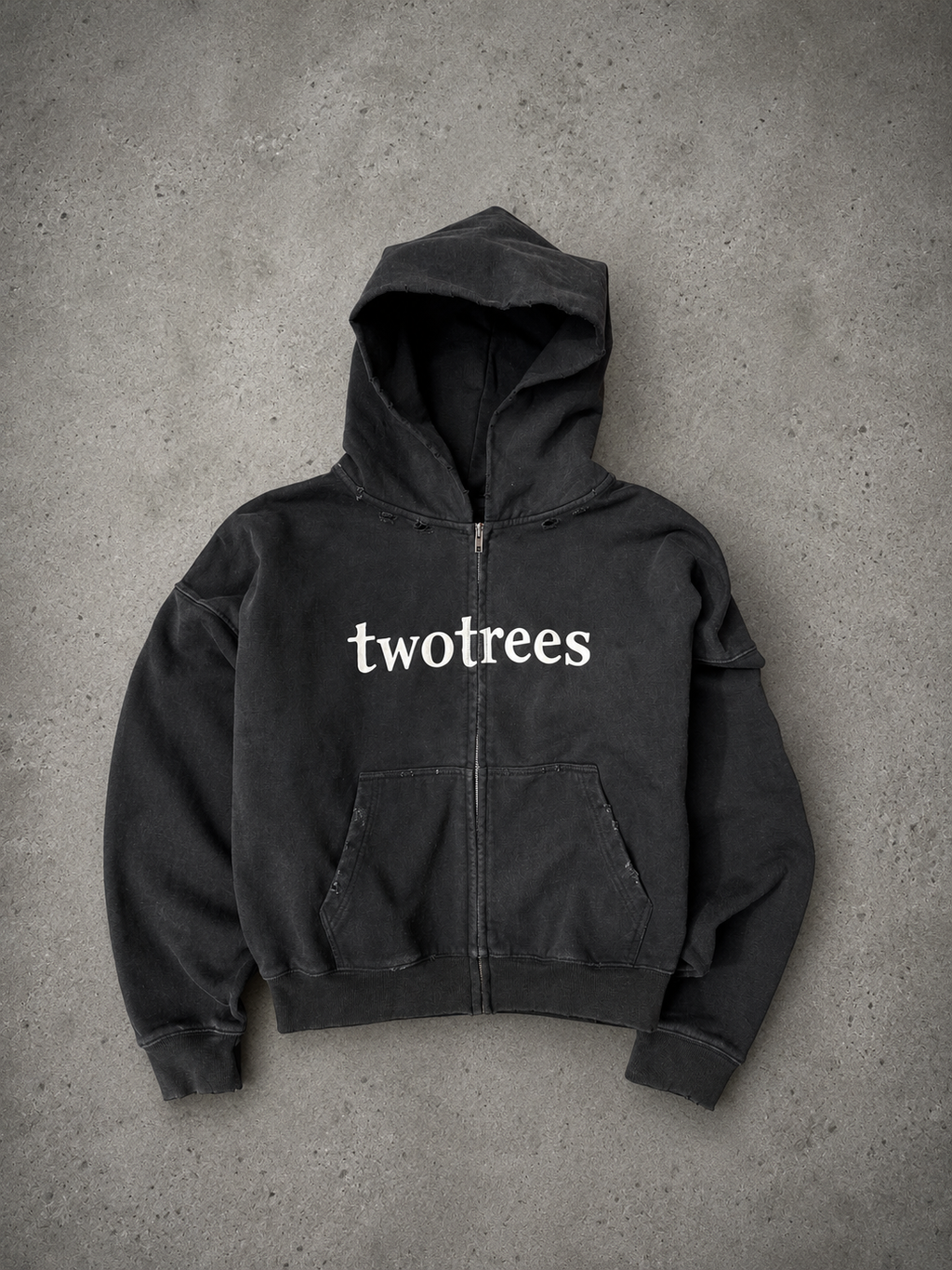 twotrees vintage zip up