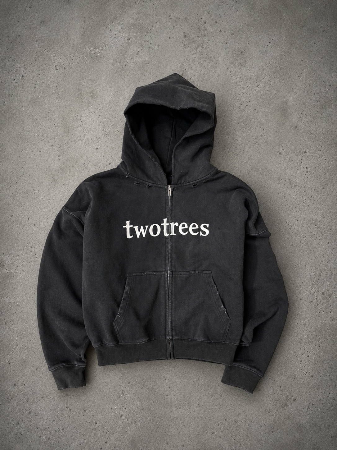 twotrees vintage zip up